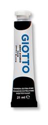 GIOTTO EXTRA FINE POSTER PAINT 21ml in Box 6 – ivory black