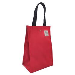 LUNCH BAG MUST MONOCHROME 21X16X33 ISOTHERMAL RED 900D RPET