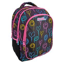 BACKPACK MUST XPRESSION 32Χ18Χ43 3CASES MELTED HEART