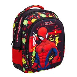 Σχολική Τσάντα Πλάτης Δημοτικού Spider- Man Spidey Must 3 Θήκες