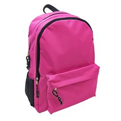BACKPACK MOOD OMEGA DOUBLE 32X19X42CM 2CASES PINK