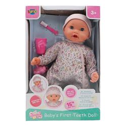 BABY DOLL 40CM INTERACTIVE WITH TEETH GROWING LUNA