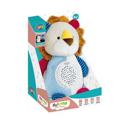 Λούτρινο Λιονταράκι Luna Toys με Προβολέα LED και Ήχο, 28x25x35 εκ.