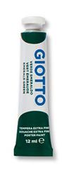 GIOTTO EXTRA FINE POSTER PAINT 12ml in Box 6 – emerald green