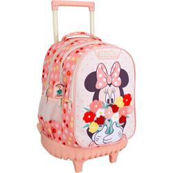 BACKPACK TROLLEY 34X20X44 3CASES MINNIE HAPPINESS