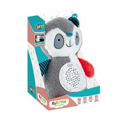 PLUSH RACCOON WITH PROJECTOR LIGHT & SOUND 24,5Χ16,5Χ37,5CM LUNA