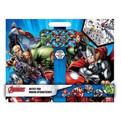 ART PAD 40 SHEETS WITH STICKERS AVENGERS