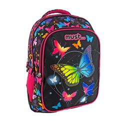 Σχολική Τσάντα Πλάτης Δημοτικού Must Butterflies 3 Θήκες