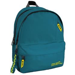 BACKPACK MUST MONOCHROME PLUS 32X19X42 4CASES GREEN 900D RPET