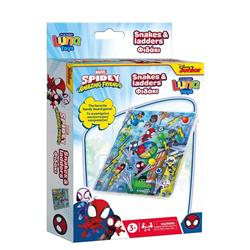 BOARD GAME SNAKES AND LADDERS SPIDEY 14,5X4X20CM