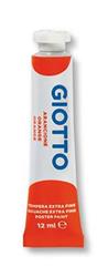 GIOTTO EXTRA FINE POSTER PAINT 12ml in Box 6 – orange