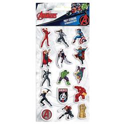 STICKERS PUFFY 10X22CM  AVENGERS