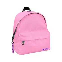 Τσάντα Πλάτης Must Monochrome Mini rPET Ροζ Απαλό με 2 Θήκες
