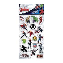 STICKERS PUFFY 10X22CM AVENGERS