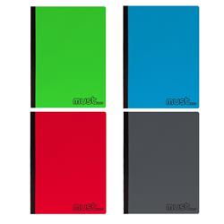 Τετράδιο Must Foldi A4 Εύκαμπτο - Flexi 3 Θέματα 96 Φύλλα σε 4 Χρώματα