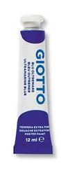 GIOTTO EXTRA FINE POSTER PAINT 12ml in Box 6 – ultramarine blue