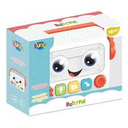 Record Music Player Luna Toys with music & light 22x7x17,8cm. 2 Colors