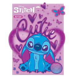 ART SET WITH SHAPED FOILBAG LILO & STICH