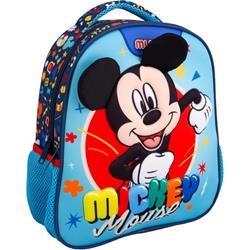 BACKPACK 27Χ10Χ31 2CASES MICKEY MOUSE