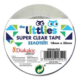 STATIONERY TAPE SUPER CLEAR 18mm*33m
