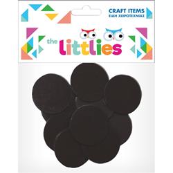 MAGNETS ADHESIVE ROUND 25mm 10PCS THE LITTLIES