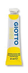 GIOTTO EXTRA FINE POSTER PAINT 21ml in Box 6 – lemon yellow