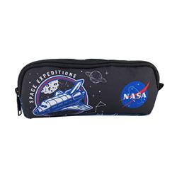 PENCIL CASE 2ZIPPERS 21Χ6Χ9CM NASA SPACE EXPEDITIONS