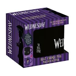 MUG 320ML CERAMIC HEAT CHANGING GLOSSY FINISH WEDNESDAY