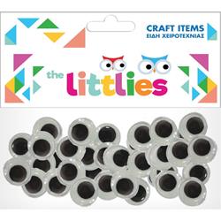 WIGGLY EYES 10mm 45PCS THE LITTLIES