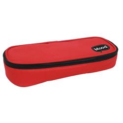 PENCIL CASE MOOD VICTORY 22X10X5CM SQUARE RED