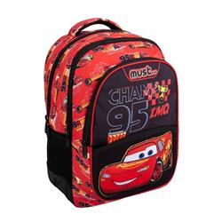 BACKPACK 32X18X43 3CASES CARS LETS RACE