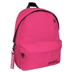 BACKPACK MUST MONOCHROME 32X17X42 4CASES VIVID FLUO PINK 900D RPET