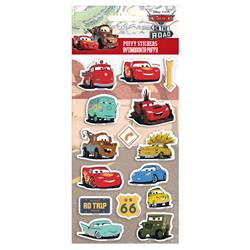 STICKERS PUFFY 10X22CM  CARS