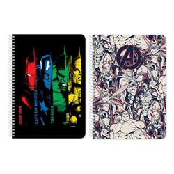 Τετράδιο Σπιράλ Avengers A4, 2 Θέματα, 60 Φύλλα, 2 Σχέδια