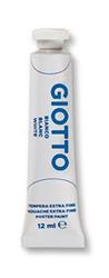 GIOTTO EXTRA FINE POSTER PAINT 12ml in Box 6 – white
