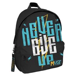 BACKPACK MUST INSPIRATION 32X17X42 4CASES NEVER GIVE UP
