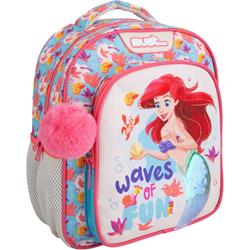 Σχολική Τσάντα Πλάτης Νηπίου Disney Princess Ariel Waves Of Fun Must 2 Θήκες