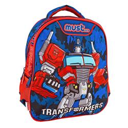 Σχολική Τσάντα Πλάτης Νηπίου Transformers Optimus Prime Must 2 Θήκες
