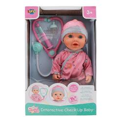 BABY DOLL 35CM INTERACTIVE DOCTOR SET LUNA