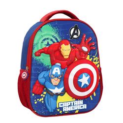 Σχολική Τσάντα Πλάτης Νηπίου Avengers Captain America 1 Θήκη 3D Eva