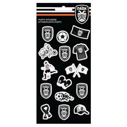STICKERS PUFFY 10X22CM  PAOK