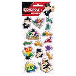 STICKERS PUFFY 10X22CM MONOPOLY