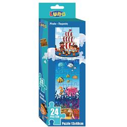 TOWER PUZZLE 12,7X47,7CM PIRATE