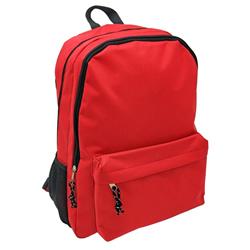 BACKPACK MOOD OMEGA DOUBLE 32X19X42CM 2CASES RED