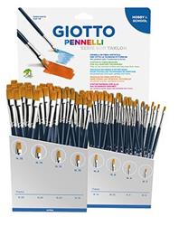 GIOTTO BRUSHES ART 600 in DISPLAY 96 PCS