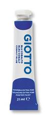 GIOTTO EXTRA FINE POSTER PAINT 21ml in Box 6 – cobalt blue