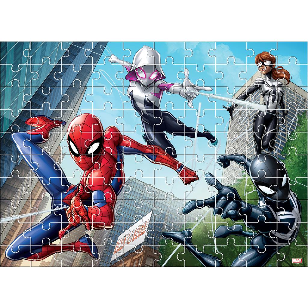 2 Caras, – Spiderman – 48 Piezas – 35 x 50 cm Diakakis 0500800 Puzzle para Colorear 