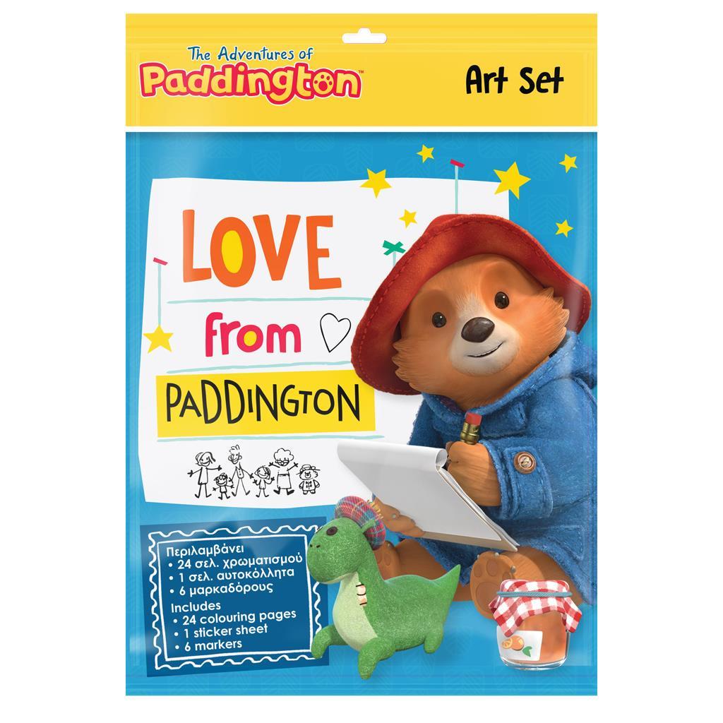 PADDINGTON BEAR Colouring set & Stickers coloring set 