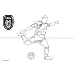 PAINTING BLOCK PAOK 23X33 40SH  STICKERS-STENCIL-2 COLORING PG  2DESIGNS.