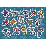 PAINTING BLOCK TRANSFORMERS 23X33 40SH STICKERS-STENCIL-2 COLORING PG  2DESIGNS